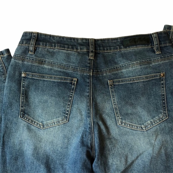 Buffalo David Bitton Boulevard Mid Rise Straight Leg Light Wash Stretch … - Picture 6 of 10